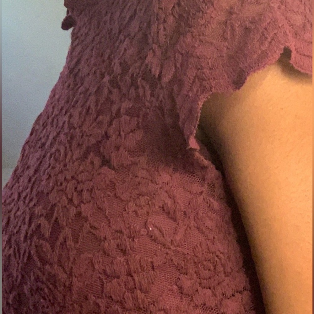 No Boundaries, XS, burgundy